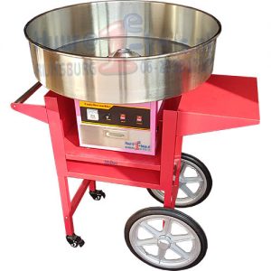 Suikerspinmachine op suikerspinkar huur