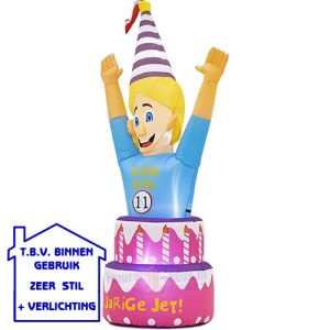 Sarah Jarige Jet, Jarige Sarah huren, Feestpop voor verjaardag vrouw